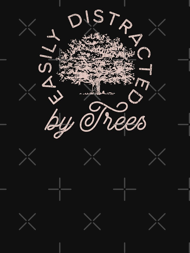 Easily Distracted by Trees for Tree Lover Nature Lover Arborist by chrisrivait T-Shirts, Hoodie, Sweatshirt (Image 3)