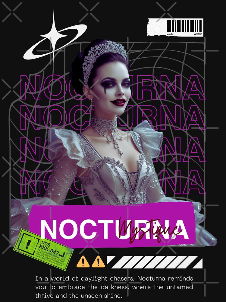 Gothic Nocturna by Four-Zero-Two T-Shirts, Hoodie, Sweatshirt | BlankRebels.com (Image 3)