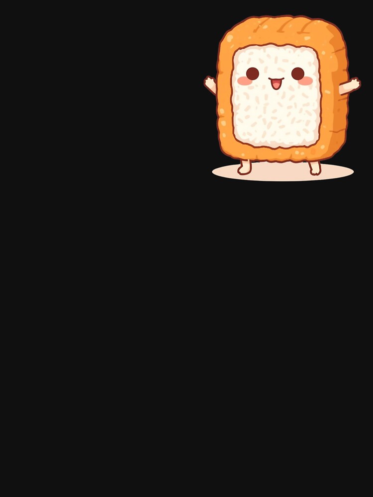 Kawaii Inari Sushi Sumo Food Art by CoolKawaï T-Shirts, Hoodie, Sweatshirt | BlankRebels.com (Image 3)