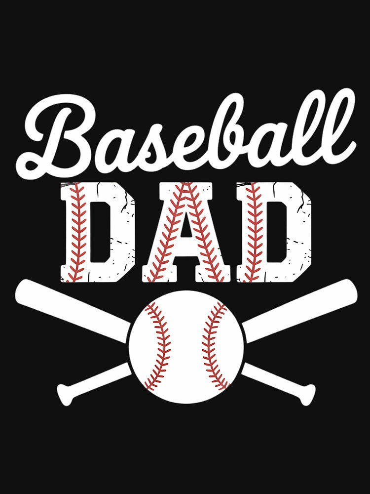Baseball Dad Happy Fathers Day for Men Wife Daughter by VENOM0RIOT T-Shirts, Hoodie, Sweatshirt | BlankRebels.com (Image 2)