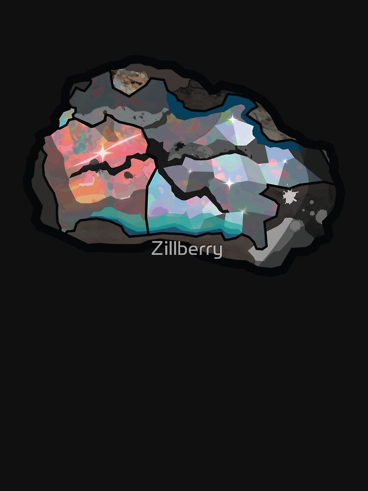 Universe Opal Mineral Crystal by Zillberry T-Shirts, Hoodie, Sweatshirt | BlankRebels.com (Image 3)