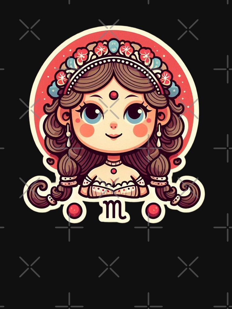 Virgo Vintage – Retro Zodiac Art by EuropeanPrints T-Shirts, Hoodie, Sweatshirt | BlankRebels.com (Image 3)