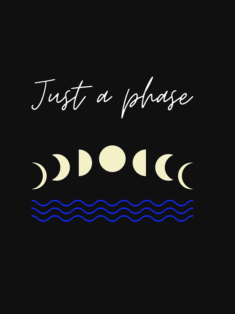 Moon Just A Phase by doucelune T-Shirts, Hoodie, Sweatshirt | BlankRebels.com (Image 3)