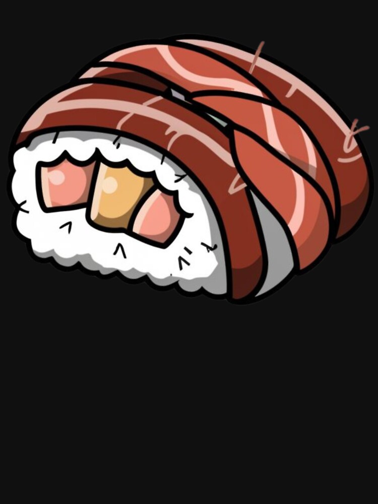 Japanese Food Sushi : Pattern by PatternInArt T-Shirts, Hoodie, Sweatshirt | BlankRebels.com (Image 3)