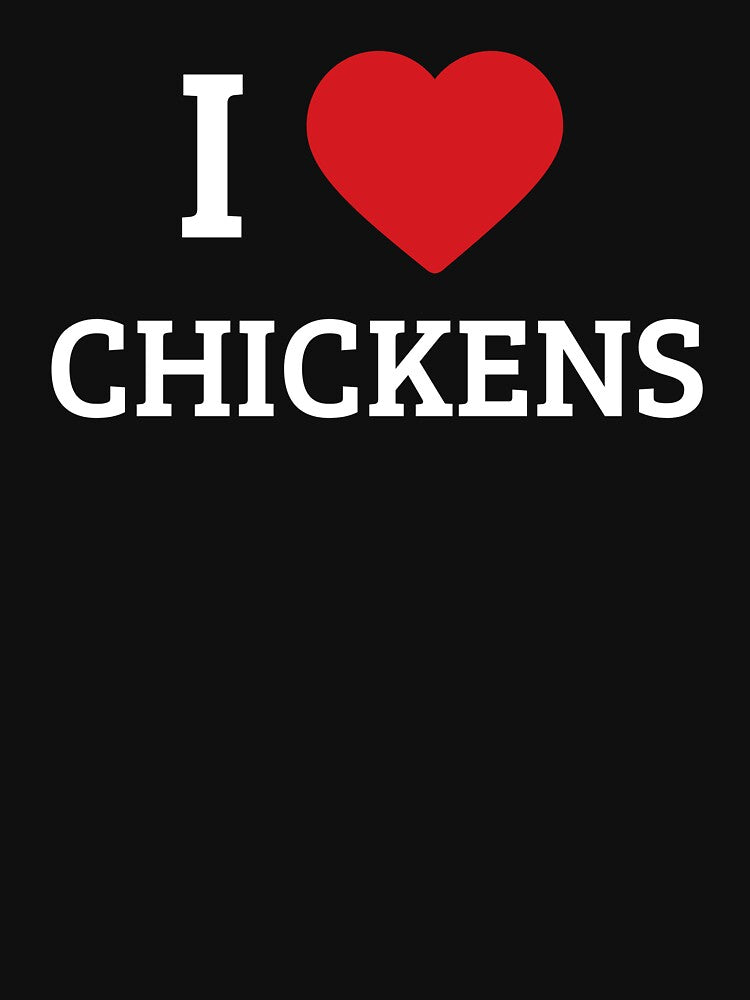 I Love Chickens – Cute Chicken Lover T-Shirts, Hats, Hoodies & More by Kaylews_Designs Sweatshirt | BlankRebels.com (Image 3)