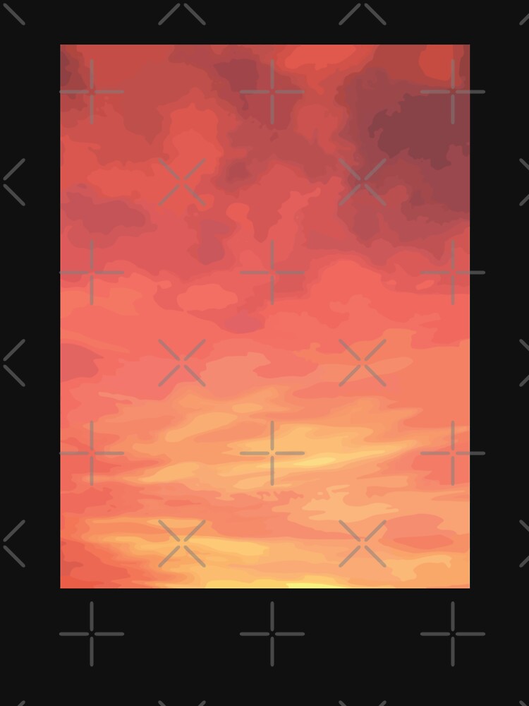 Orange Sky At Sunset Orange Sun Decor by foxleylane T-Shirts, Hoodie, Sweatshirt | BlankRebels.com (Image 3)