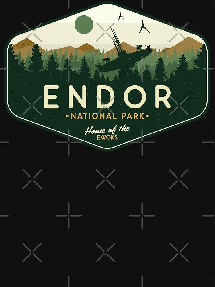 Endor National Park: Home of the Ewoks by magrodanny T-Shirts, Hoodie, Sweatshirt | BlankRebels.com (Image 3)