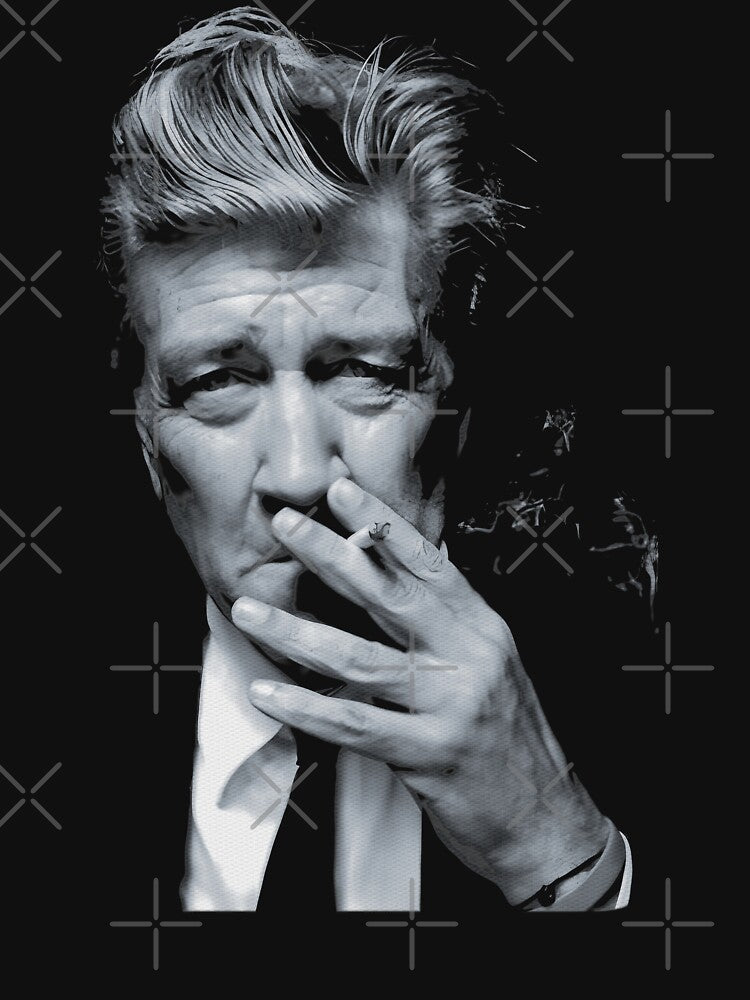 David Lynch Retro by fillinporvald T-Shirts, Hoodie, Sweatshirt | BlankRebels.com (Image 3)