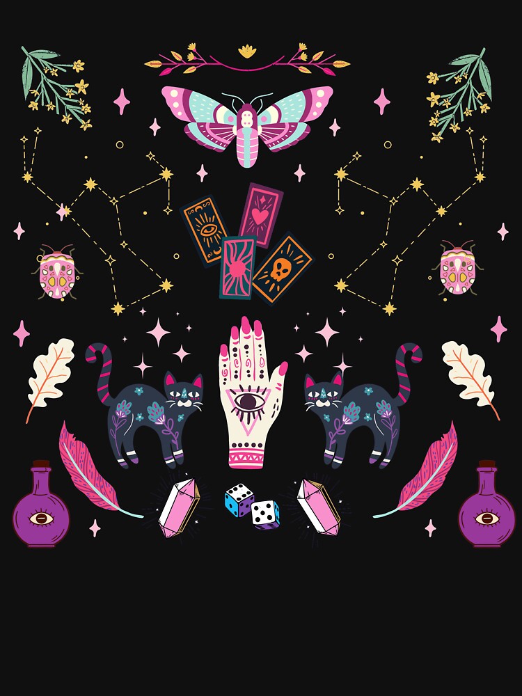 The Tarotist by stonedwitch T-Shirts, Hoodie, Sweatshirt | BlankRebels.com (Image 3)