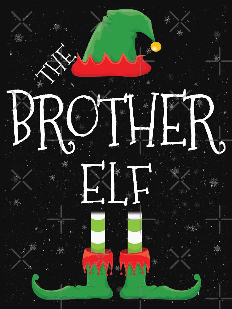 Brother Elf Family Matching Christmas Group Funny Gift by DavisHasari T-Shirts, Hoodie, Sweatshirt (Image 3)