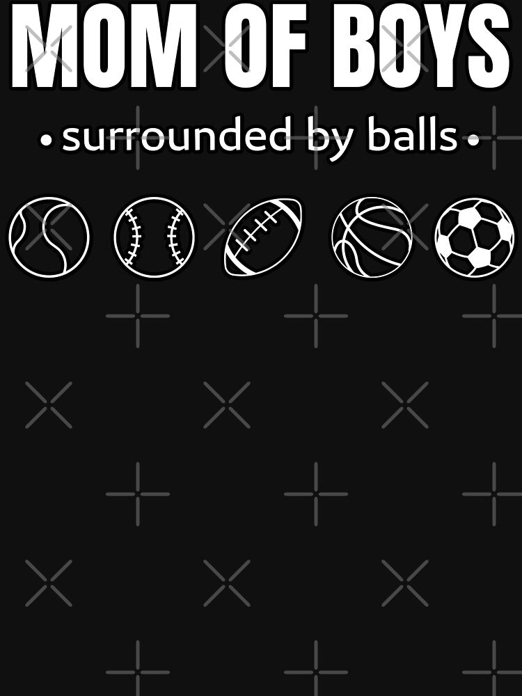 Mom Of Boys Surrounded by balls by EyanShop T-Shirts, Hoodie, Sweatshirt | BlankRebels.com (Image 3)