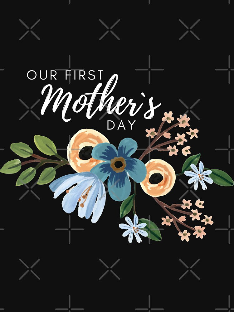 Our first Mother´s day (white letters) by my-wanderlustjo T-Shirts, Hoodie, Sweatshirt | BlankRebels.com (Image 3)