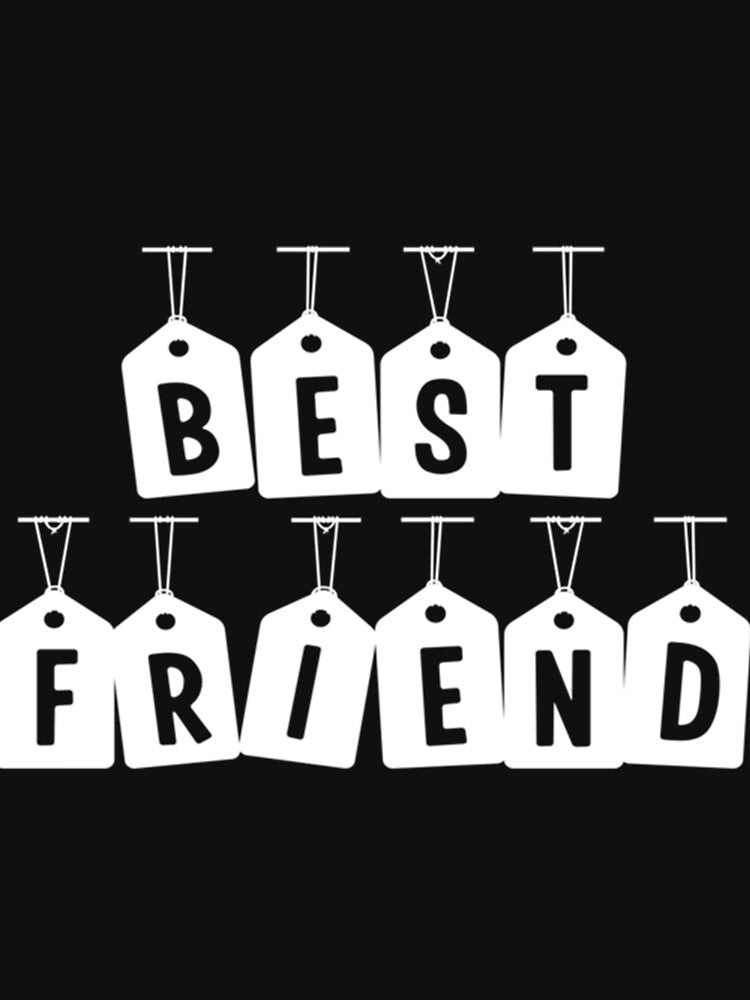 Best Friend Tag On A Rope Essential . by haggencmstoo T-Shirts, Hoodie, Sweatshirt | BlankRebels.com (Image 3)