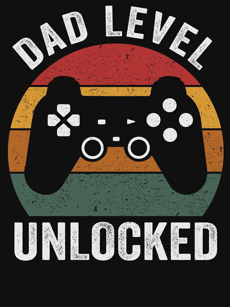 Dad Level Unlocked Funny New Dad Jokes Gift by honeyandcotton T-Shirts, Hoodie, Sweatshirt | BlankRebels.com (Image 3)