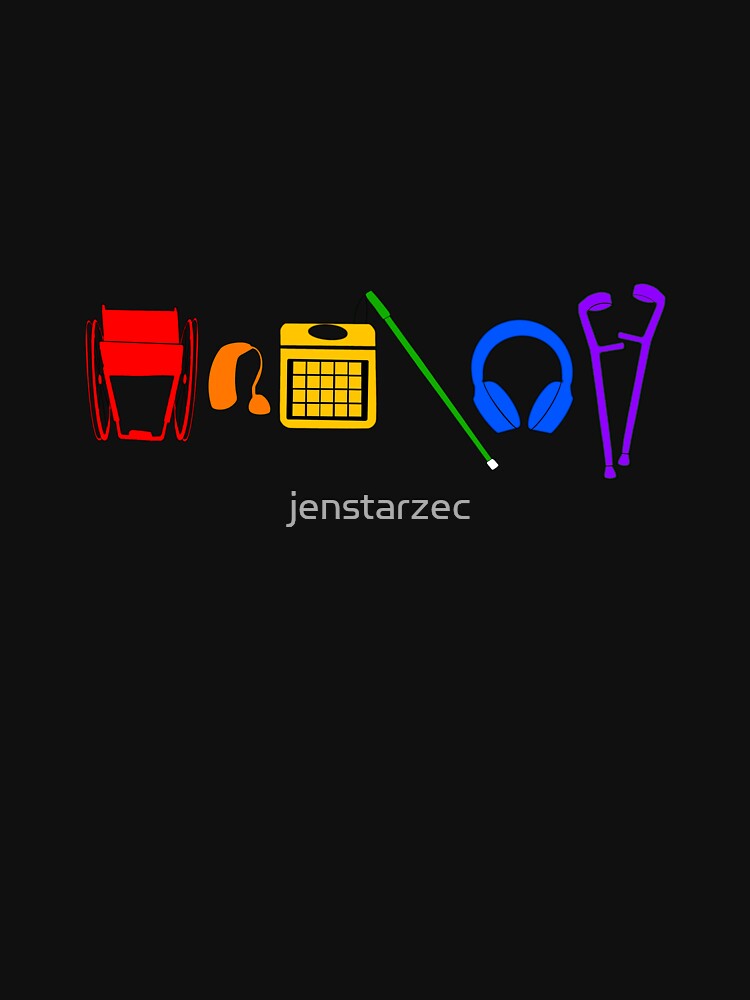 Pride mobility aids by jenstarzec T-Shirts, Hoodie, Sweatshirt | BlankRebels.com (Image 3)