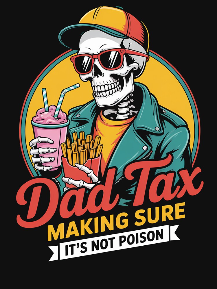 Dad Tax Making Sure Its Not Poison by MeowtivationP T-Shirts, Hoodie, Sweatshirt | BlankRebels.com (Image 3)