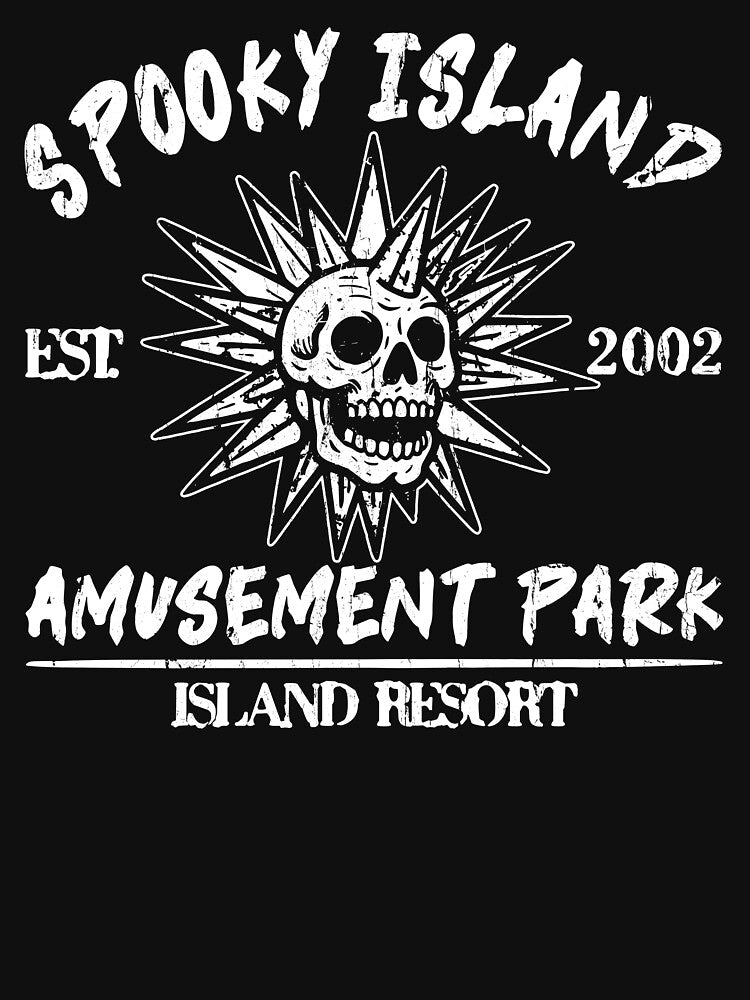 Spooky Island Amusement Park by evangreenart T-Shirts, Hoodie, Sweatshirt | BlankRebels.com (Image 3)