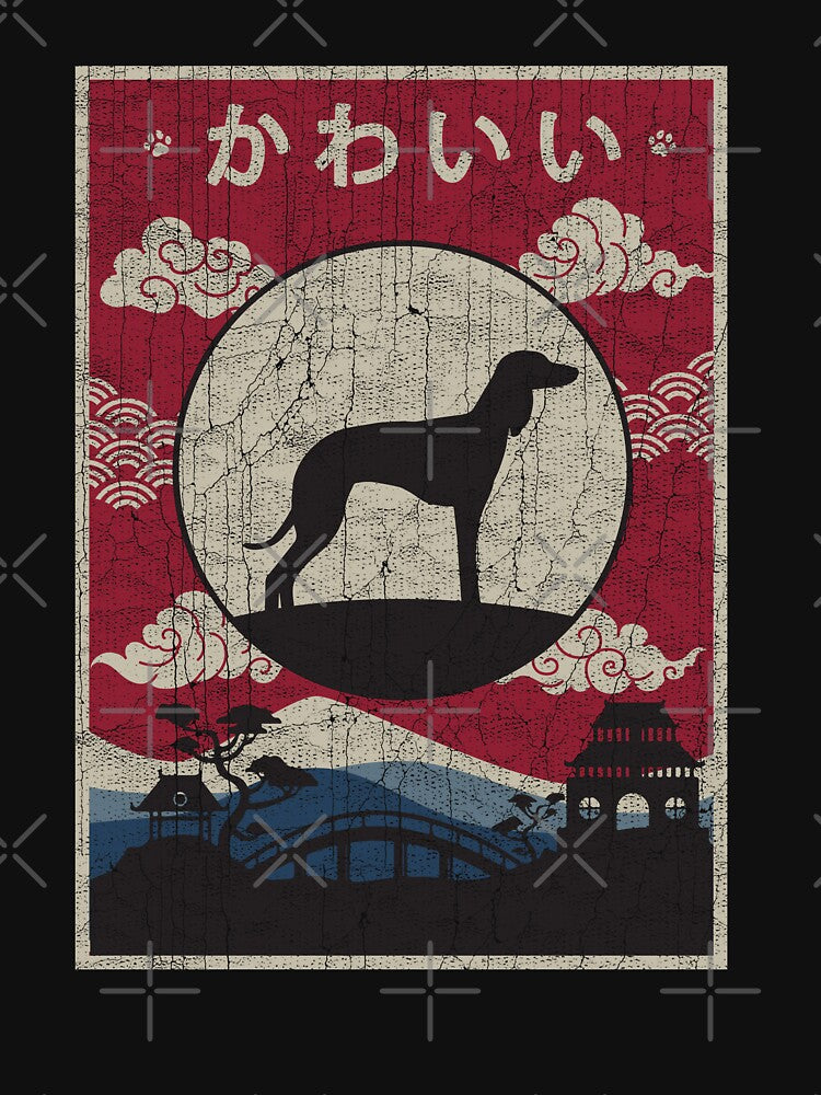 Japanese Saluki Kawaii by rafaeltto T-Shirts, Hoodie, Sweatshirt | BlankRebels.com (Image 3)