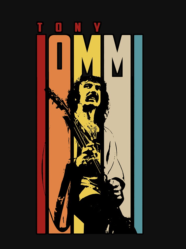 Tony Iommi Retro Vintage T-Shirt, by nixonz Hoodie, Sweatshirt | BlankRebels.com (Image 3)