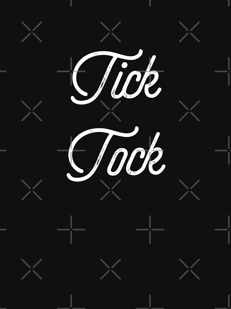 tick tock LOVE WATCHES gift for dad mom friend wife husben teacher girl boy grand parents by FLASHOP T-Shirts,... (Image 3)