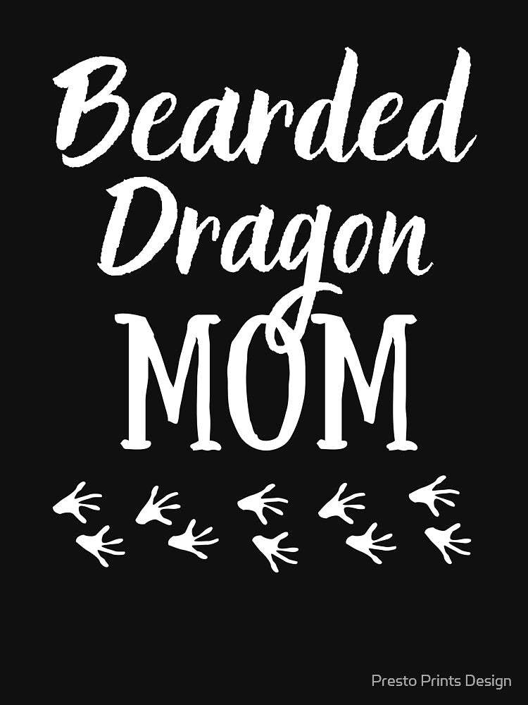 Bearded Dragon Mom | Bearded Dragon | Beardie Gift | Beardie Lover by Presto Prints Design T-Shirts, Hoodie,... (Image 3)