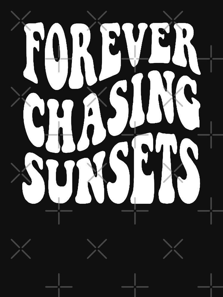 Forever Chasing Sunsets Shirt & Forever Chasing, Chasing Sunsets, trendy hoodie, aesthetic hoodie, oversized... (Image 3)
