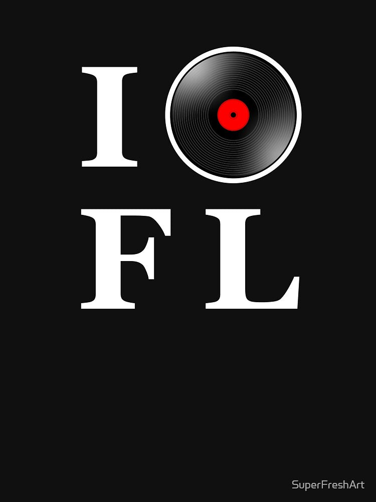 DJ Vinyl Record I Spin FL Gift by SuperFreshArt T-Shirts, Hoodie, Sweatshirt | BlankRebels.com (Image 3)