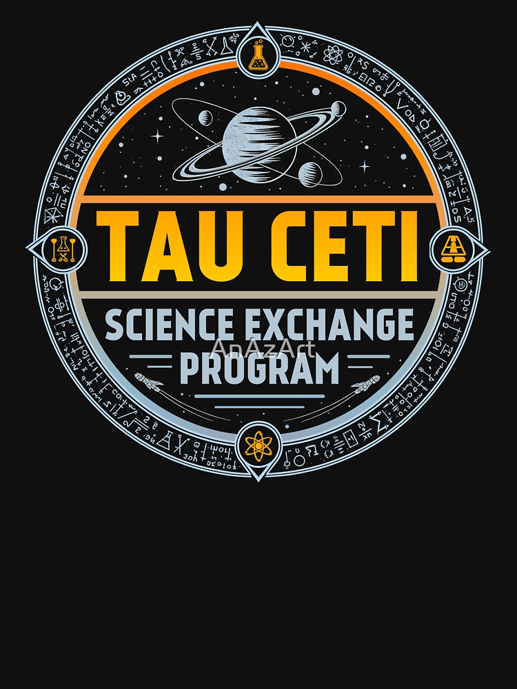 Tau Ceti Science Exchange Program by AnAzArt T-Shirts, Hoodie, Sweatshirt | BlankRebels.com (Image 3)