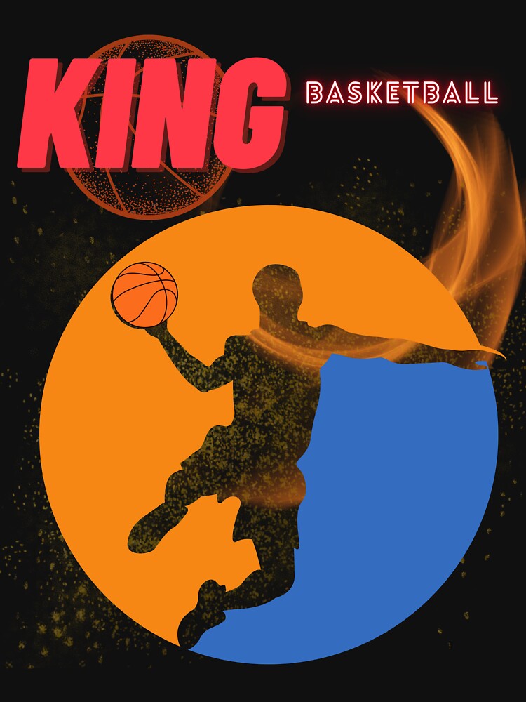 Basketball King T-Shirts by paknapat Hoodie, Sweatshirt | BlankRebels.com (Image 3)