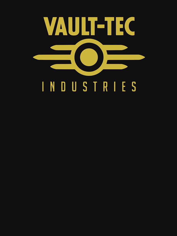 Vault-Tec Logo Remastered 2025 by ChillerTyp T-Shirts, Hoodie, Sweatshirt | BlankRebels.com (Image 3)