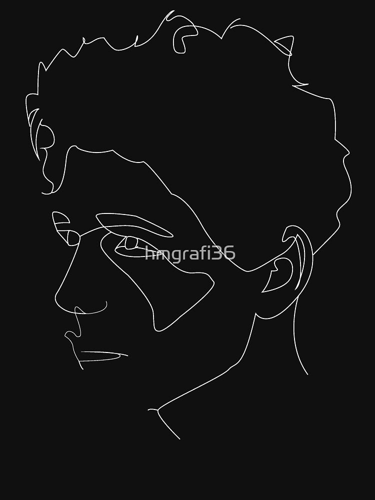 one line abstract man face by hmgrafi36 T-Shirts, Hoodie, Sweatshirt | BlankRebels.com (Image 3)