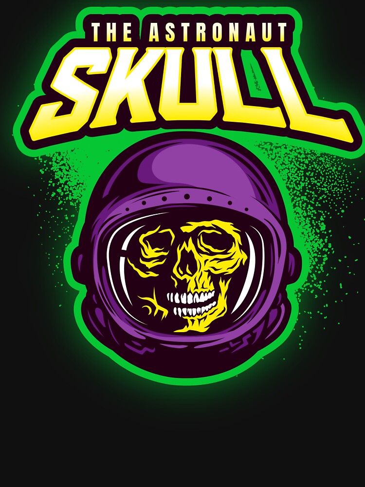 THE ASTRONAUT SKULL by MJ96-PRO T-Shirts, Hoodie, Sweatshirt | BlankRebels.com (Image 3)
