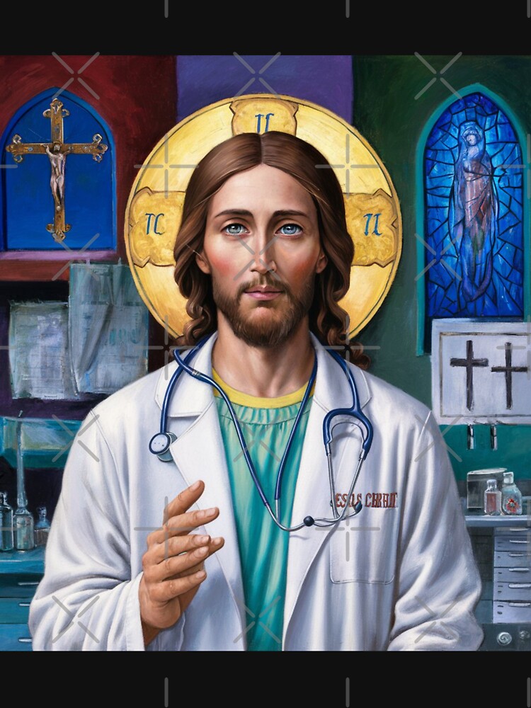 DOCTOR JESUS FUNNY CHRISTIAN DOCTOR by Obinne T-Shirts, Hoodie, Sweatshirt | BlankRebels.com (Image 3)
