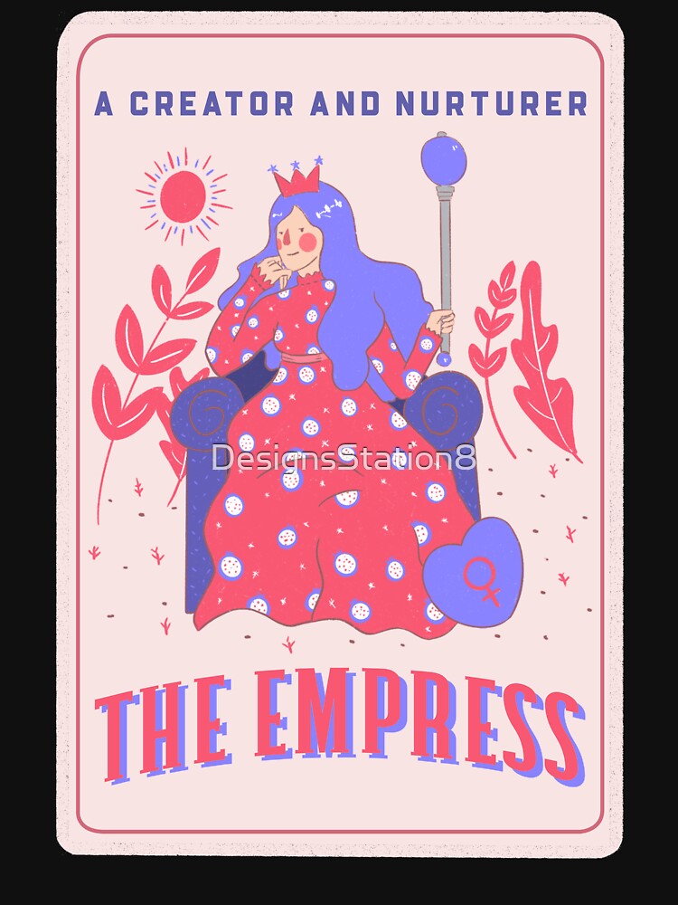 The Empress Tarot by DesignsStation8 T-Shirts, Hoodie, Sweatshirt | BlankRebels.com (Image 3)