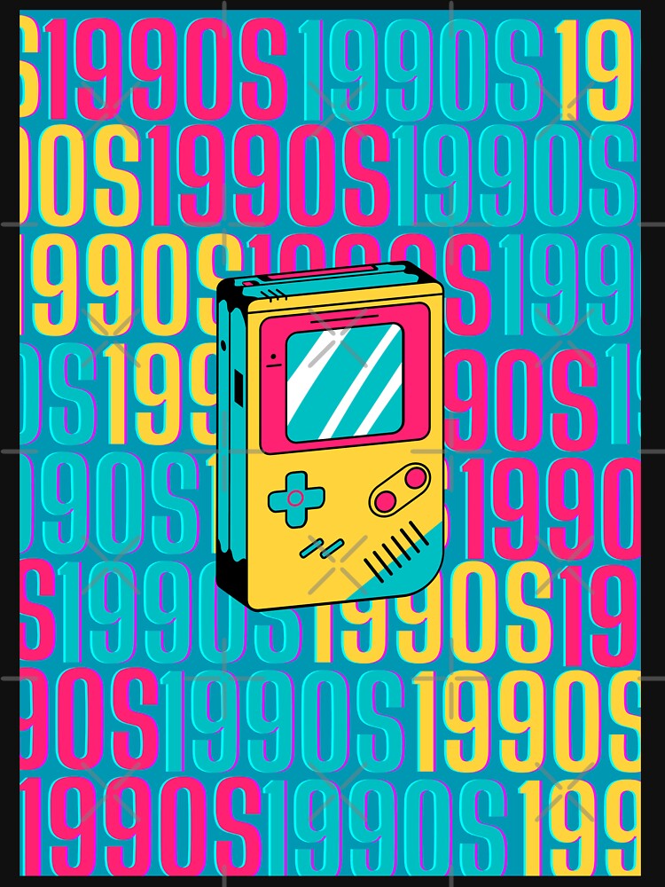 1990s Retro 19 Teal Background T-Shirts, Hoodie, Sweatshirt