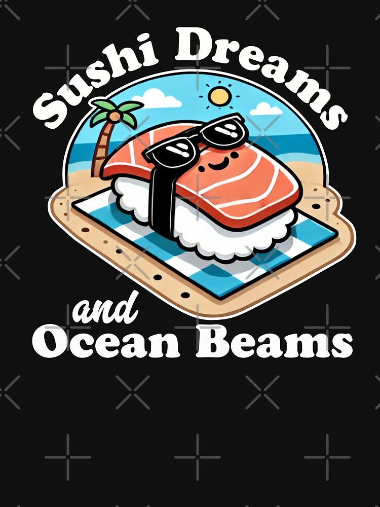 Sushi Dreams & Oceans Beams by DetourShirts T-Shirts, Hoodie, Sweatshirt | BlankRebels.com (Image 3)