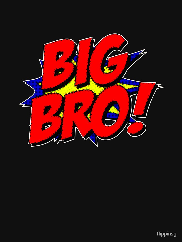 Superhero Big Bro by flippinsg T-Shirts, Hoodie, Sweatshirt | BlankRebels.com (Image 3)