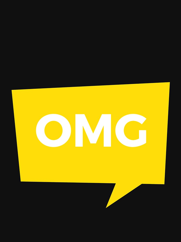OMG OH My GOD Yellow Novelty T-Shirts, Hoodie, Sweatshirt