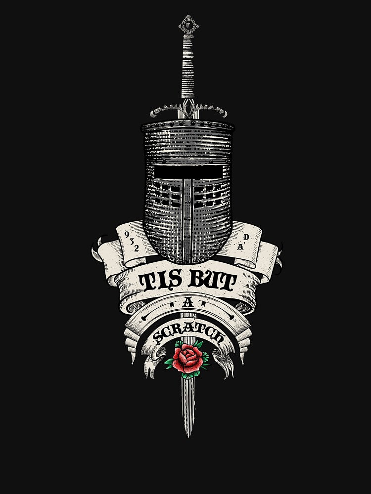 Tis but a scratch - Ye Olde English by therocketman