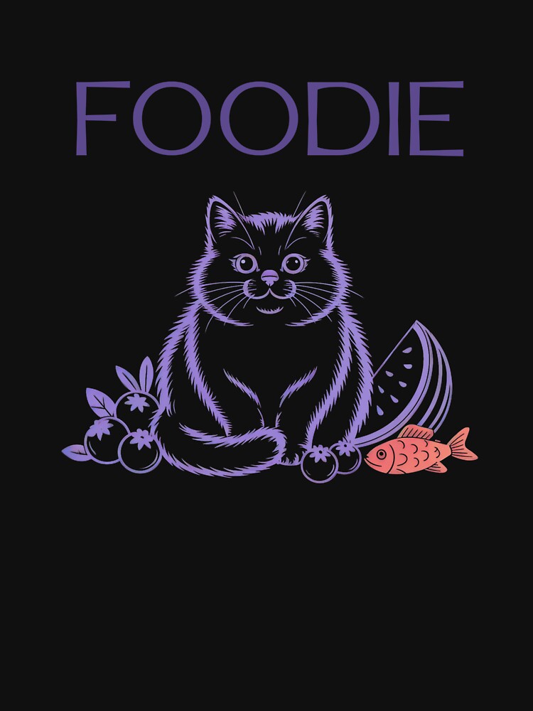 FOODIE Cute Chunky Cat T-Shirts, Hoodie, Sweatshirt