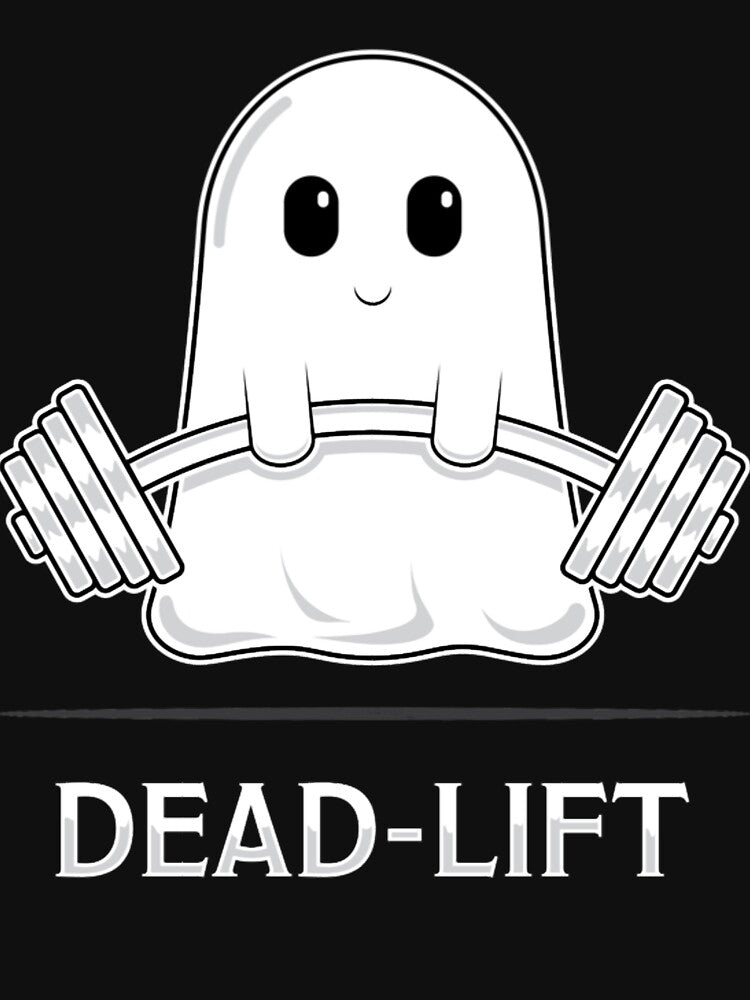 Dead Lift  Funny Ghost Cartoon For Weight by CECINBROOK12 T-Shirts, Hoodie, Sweatshirt | BlankRebels.com (Image 3)