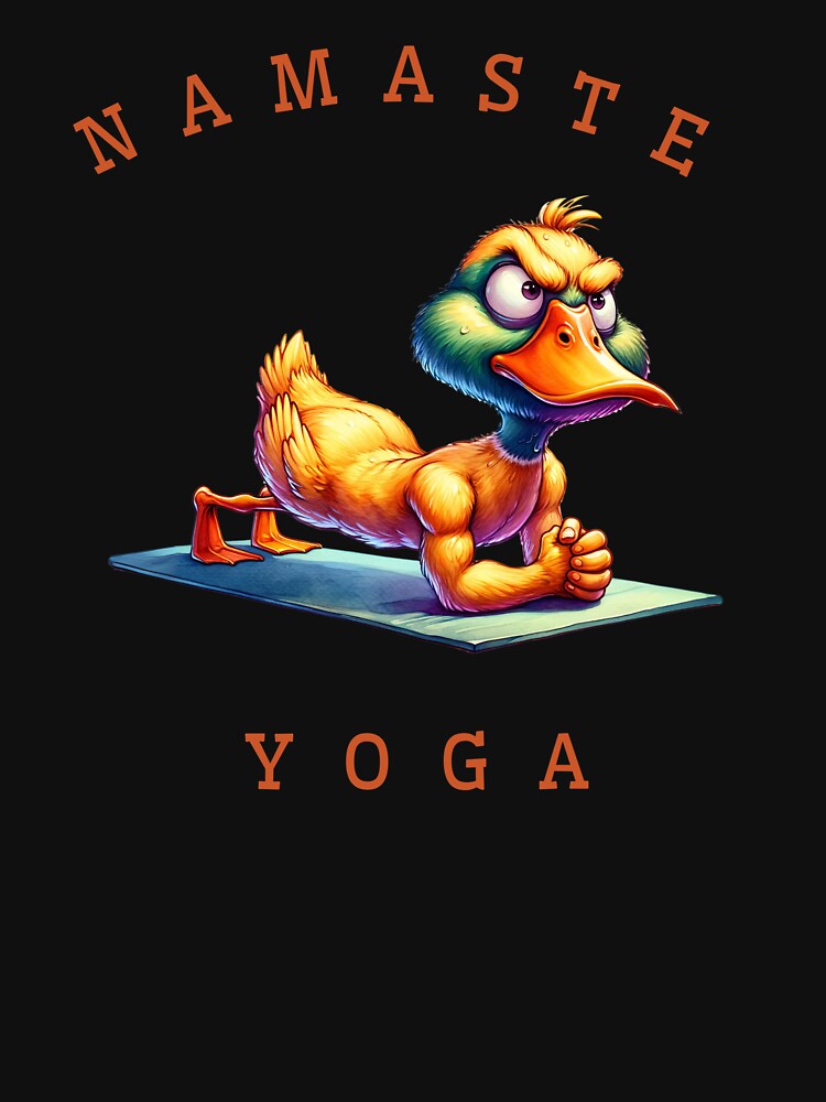 Yoga duck by ARTProject79
