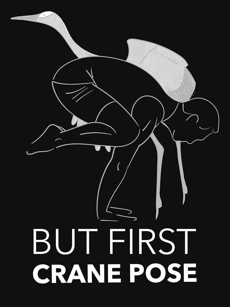 Yoga Crane Pose by TitanRN T-Shirts, Hoodie, Sweatshirt | BlankRebels.com (Image 3)