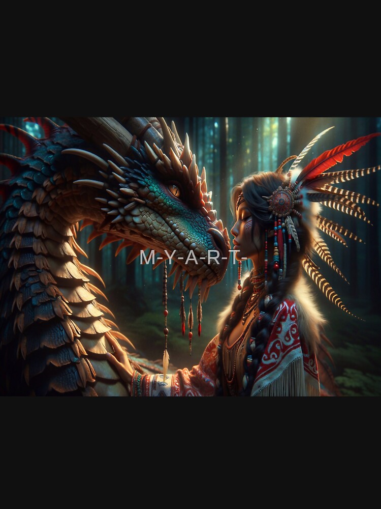 Wild Dragon by M-Y-A-R-T- T-Shirts, Hoodie, Sweatshirt | BlankRebels.com (Image 3)