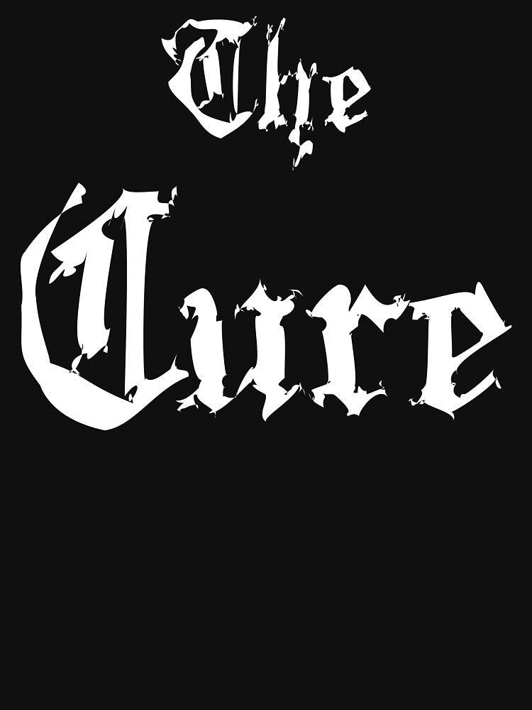 The Cure – Gothic Typography Tribute by simpledarkwavewisdom T-Shirts, Hoodie, Sweatshirt | BlankRebels.com (Image 3)