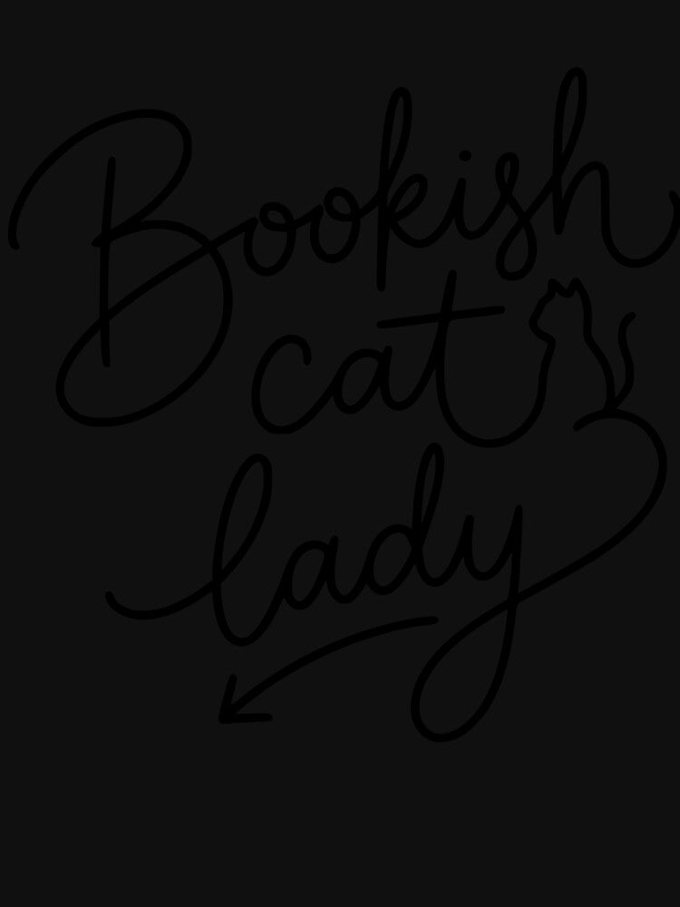 Bookish Cat Lady Cute Cat Lover Reading by BilalArt95 T-Shirts, Hoodie, Sweatshirt | BlankRebels.com (Image 3)