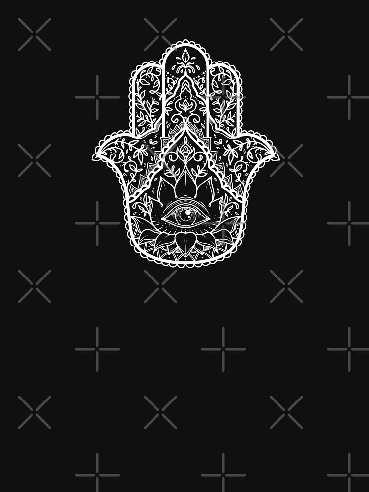 Hamsa (W) by SoulArtLove T-Shirts, Hoodie, Sweatshirt | BlankRebels.com (Image 3)