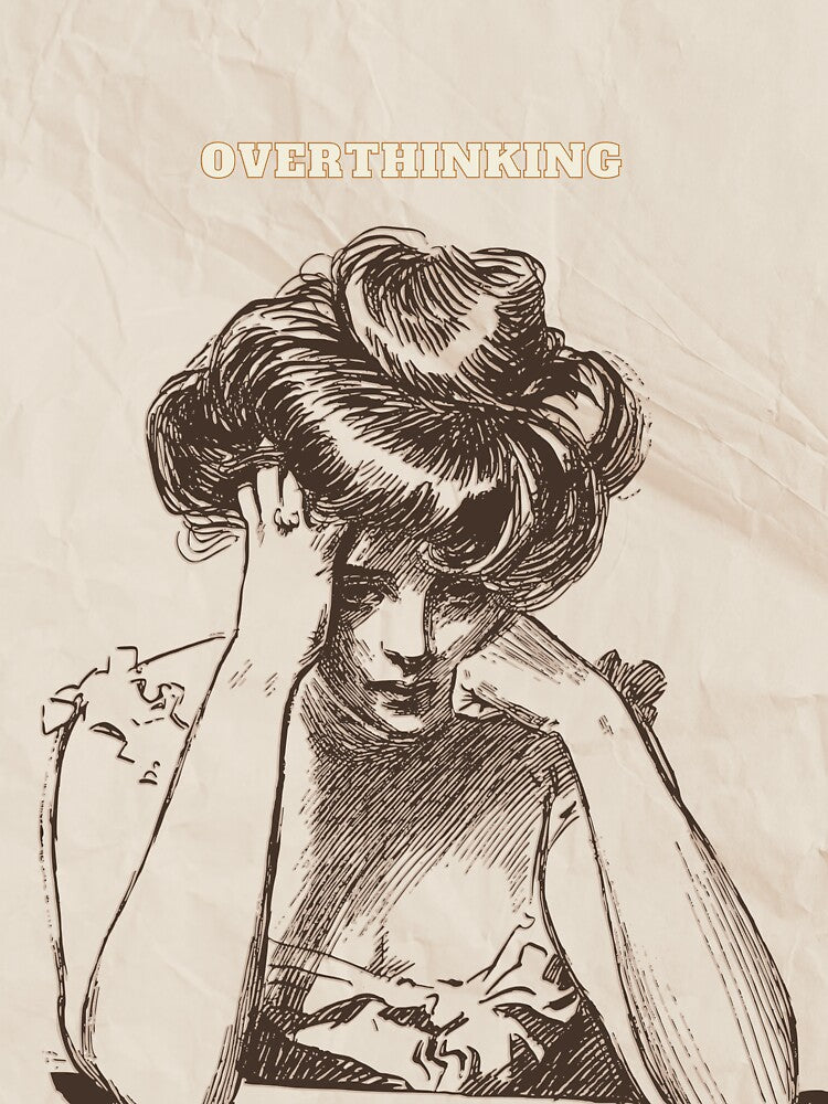 Overthinking by ElegantKsh T-Shirts, Hoodie, Sweatshirt | BlankRebels.com (Image 3)