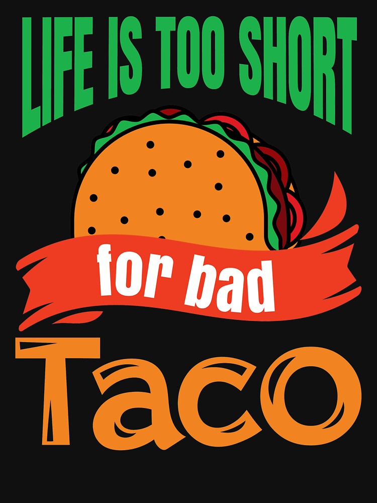 Taco Design by JennyBee7 T-Shirts, Hoodie, Sweatshirt | BlankRebels.com (Image 3)
