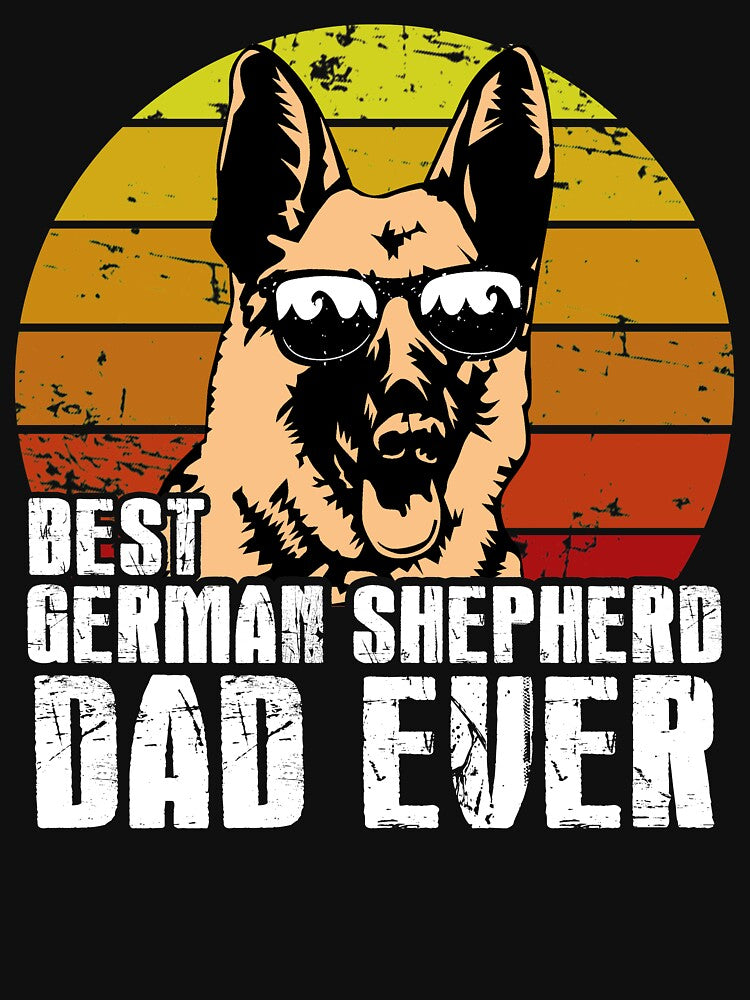 Best German Shepherd Dad Ever by dreamy11 T-Shirts, Hoodie, Sweatshirt | BlankRebels.com (Image 3)